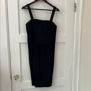 Club Monaco Black Midi Dress